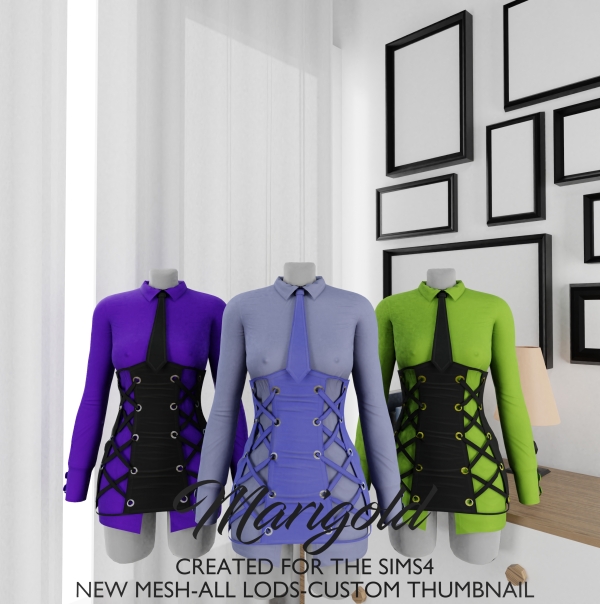 Alpha MARIGOLD TANIA by marigoldsims - The Sims 4 Custom Content