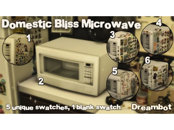 Maxis Match DOMESTIC BLISS PACK by clownne - The Sims 4 Custom Content