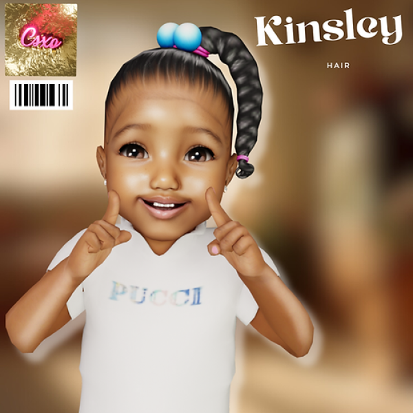 Alpha Braids & Bow Bows Hair Pack by simsfinds - The Sims 4 custom content