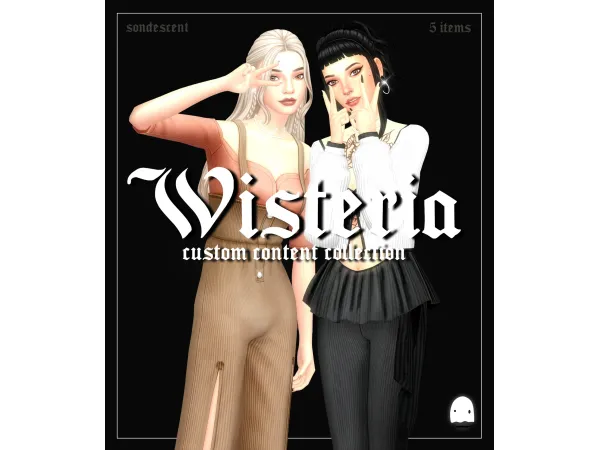 Maxis Match Wisteria by sondescent - The Sims 4 Custom Content