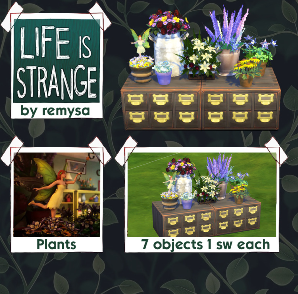 Maxis Match LIS conversions plants1 by simsfinds - The Sims 4 Custom Content