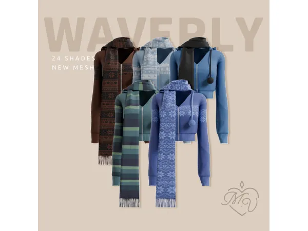 Maxis Match Waverly Top by MissValentine - The Sims 4 Custom Content