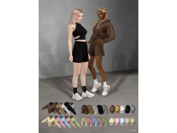 Maxis Match MMSIMS 202601 Clothing set - The Sims 4 custom content