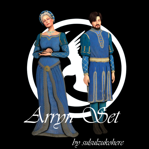 Mix Arryn Set by simsfinds - The Sims 4 Custom Content