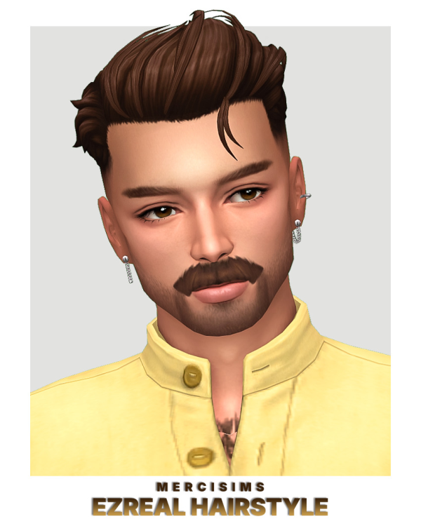 Maxis Match Ezreal Hairstyle by simsfinds - The Sims 4 Custom Content