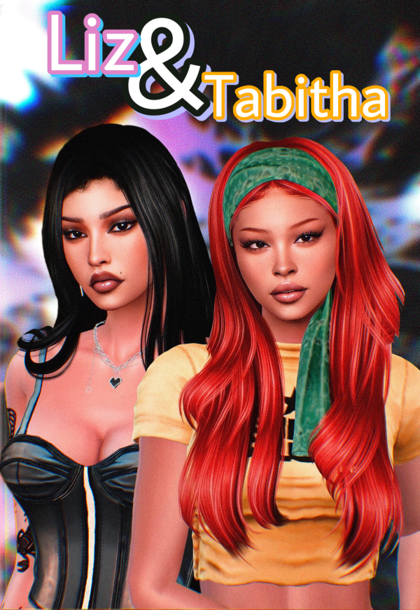 Alpha Liz & Tabitha by simsfinds - The Sims 4 custom content