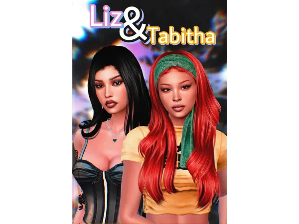 Alpha Liz & Tabitha by Fatalsimss - The Sims 4 custom content