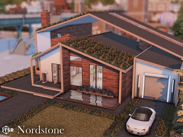 Maxis Match Nordstone l noCC by simzmora - The Sims 4 Custom Content