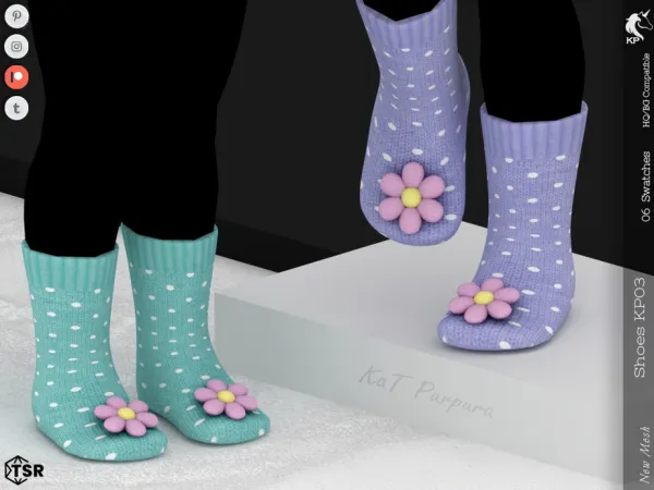 Mix Shoes KP03 Toddler by thesimsresource - The Sims 4 Custom Content