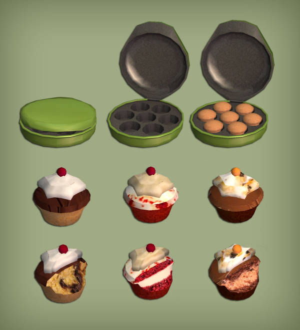 Muffin Maker Functional for by simsfinds - The Sims 2 Custom Content