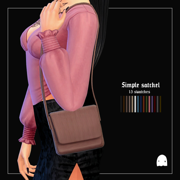 Maxis Match Feronia Bag by simsfinds - The Sims 4 Custom Content