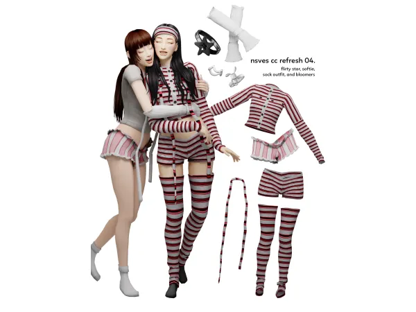 Maxis Match nsves refresh 04 by nsves - The Sims 4 Custom Content