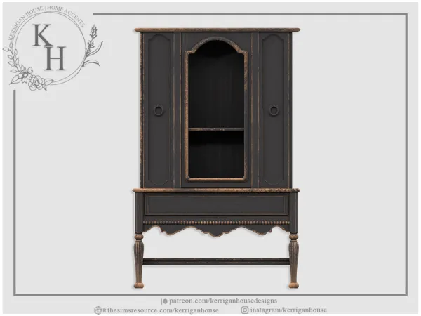 Alpha [khd] autumnfell cabinet - The Sims 4 Custom Content