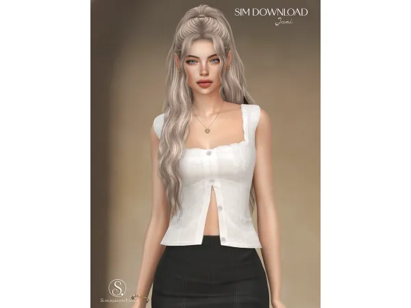 Vilhelmina Tank Top + Sim Download by Simsessentials