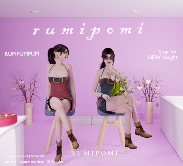 Alpha Rumpumpum_Althea by rumi_pomi - The Sims 4 Custom Content