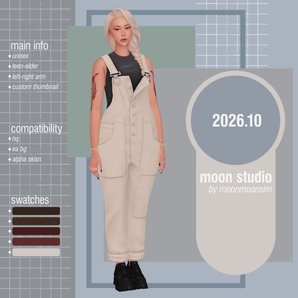 Mix tattoo 202610 by moonmoonsim - The Sims 4 Custom Content