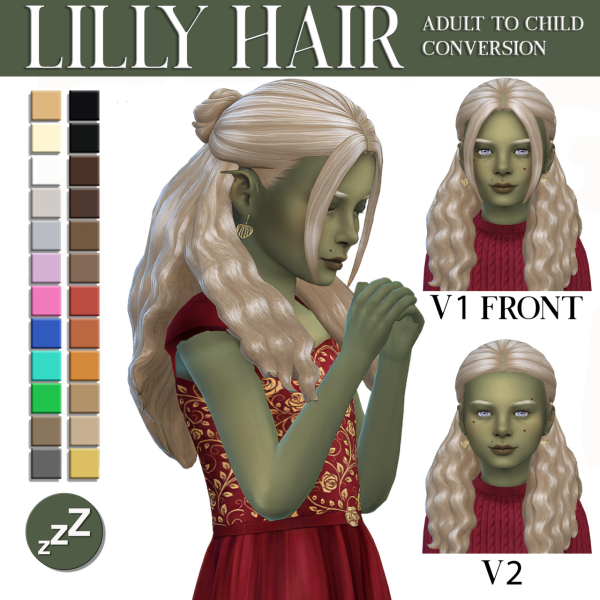 Maxis Match OAKIYO HAIR CONVERSIONS by simsfinds - The Sims 4 Custom Content