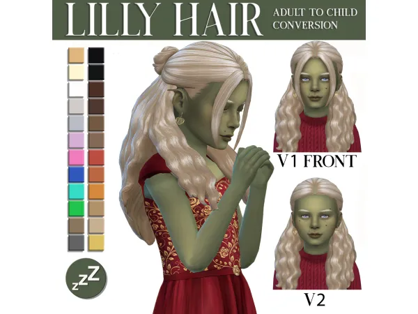 Maxis Match OAKIYO HAIR CONVERSIONS by sleepyz sims - The Sims 4 Custom Content