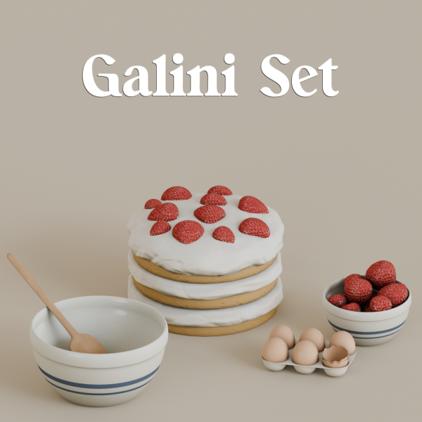 Alpha Galini Set by simsfinds - The Sims 4 Custom Content