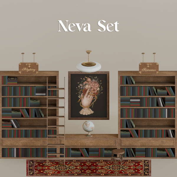 Alpha Neva Set by simsfinds - The Sims 4 Custom Content