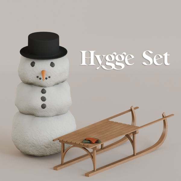 Alpha Hygge Set by simsfinds - The Sims 4 Custom Content