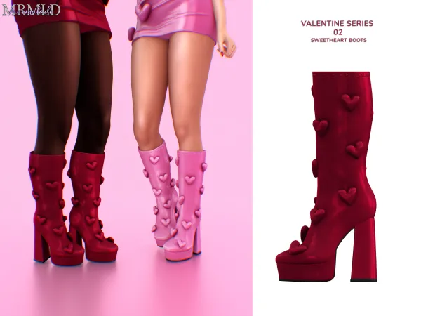 💘 VALENTINE SERIES 02 - Sweetheart Boots