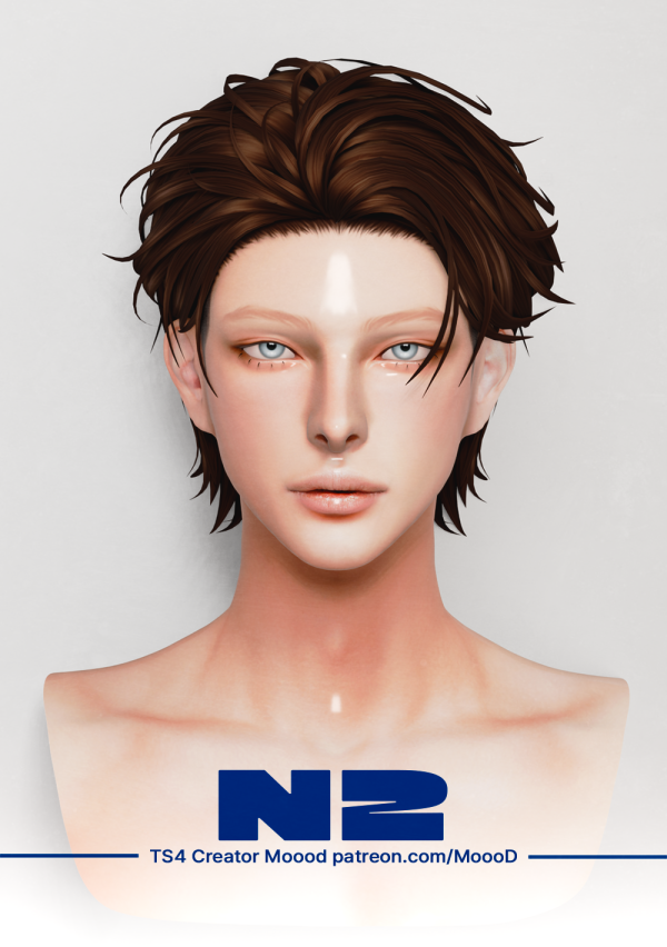 Maxis Match MoooD Maxis Match Hair N2 by simsfinds - The Sims 4 Custom Content