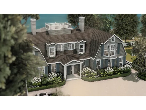 Maxis Match The Boardwalk Manor by simsfinds - The Sims 4 Custom Content