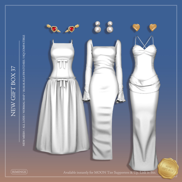 Alpha [2026.02] NEW GIFT BOX 37 by simsfinds - The Sims 4 custom content