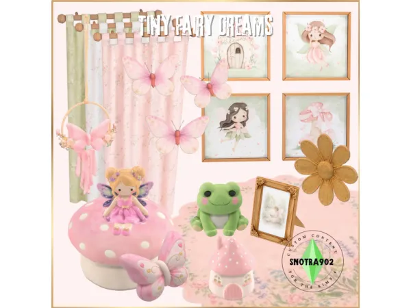 Mix Tiny Fairy Dreams by Snotra902 - The Sims 4 Custom Content