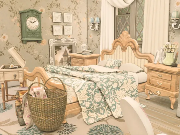 Maxis Match Daphne Bedroom by thesimsresource - The Sims 4 Custom Content