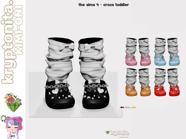 Maxis Match crocs toddler by kryptonita - The Sims 4 Custom Content