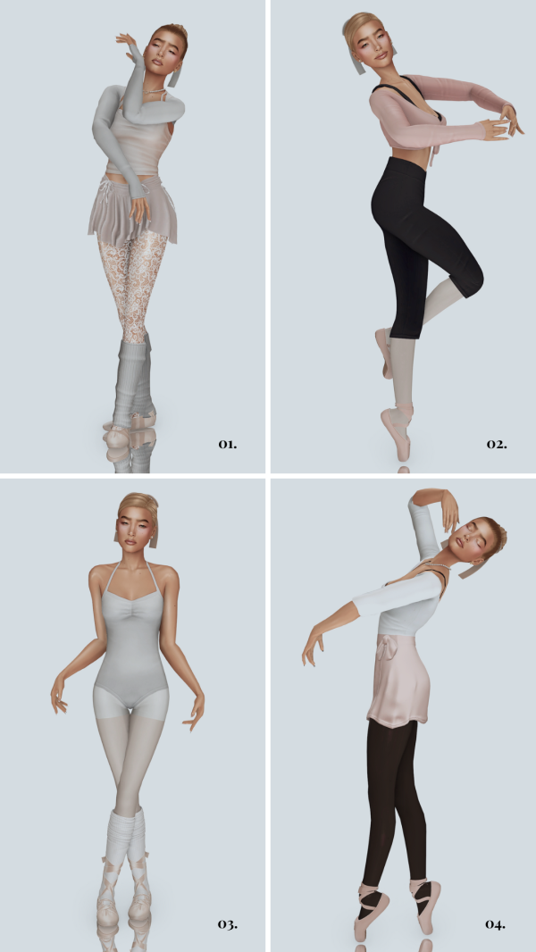 Maxis Match The Barre Rehearsals feat Charlotte Blaire by simsfinds - The Sims 4 Custom Content