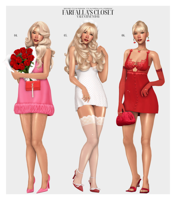 Alpha VALENTINES DAY by simsfinds - The Sims 4 Custom Content