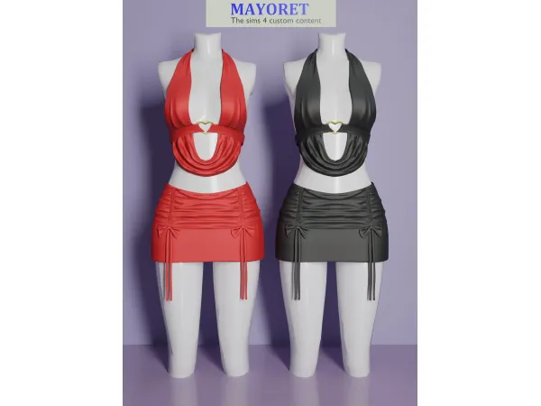 Alpha LS Selena Set - The Sims 4 Custom Content