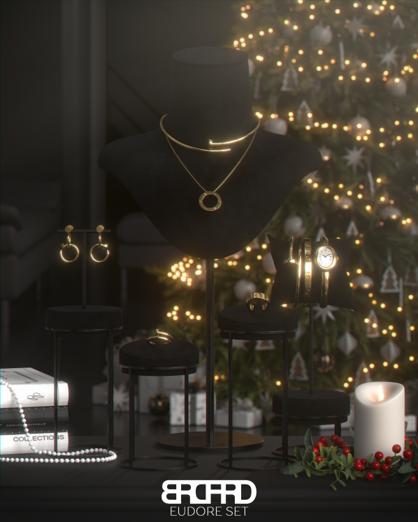 Alpha EUDORE SET by simsfinds - The Sims 4 Custom Content