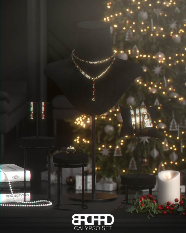 Alpha CALYPSO SET by simsfinds - The Sims 4 Custom Content