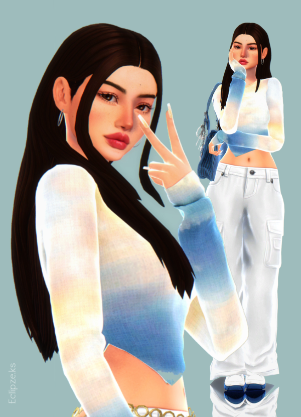 Mix Sim Dumb Ashley Mills by simsfinds - The Sims 4 Custom Content