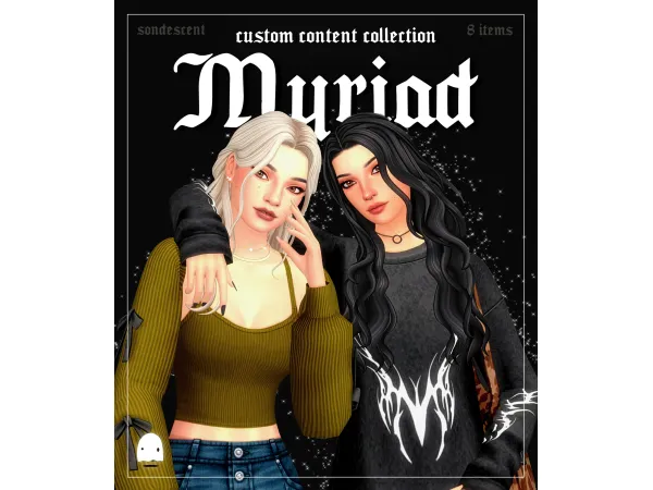 Maxis Match Myriad by sondescent - The Sims 4 Custom Content