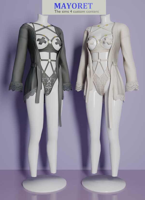 Alpha LS Heara by mayoret - The Sims 4 Custom Content