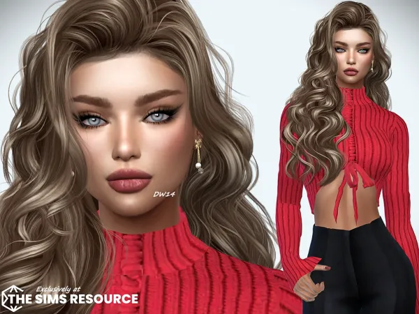 Mix Loretta Martinelli by darkwave14 - The Sims 4 Custom Content