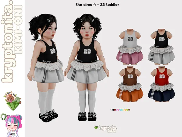 Maxis Match 23 toddler - The Sims 4 Custom Content