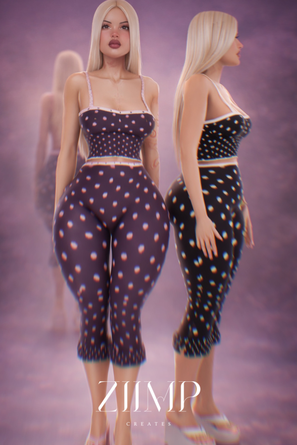 Mix NINA CAPRI by simsfinds - The Sims 4 Custom Content