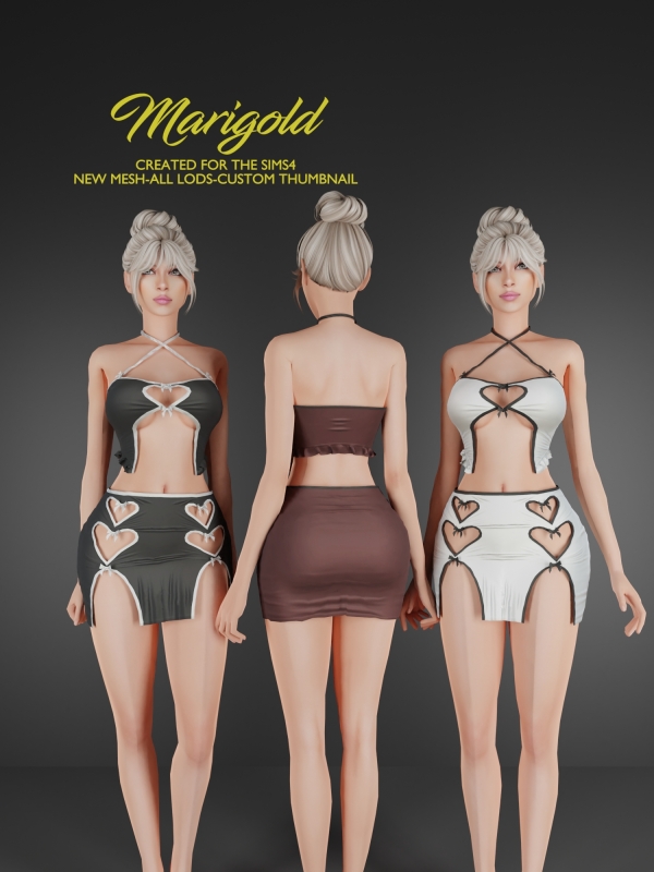 Alpha MARIGOLD TS4_SPESIAL VALENTINE by marigoldsims - The Sims 4 Custom Content