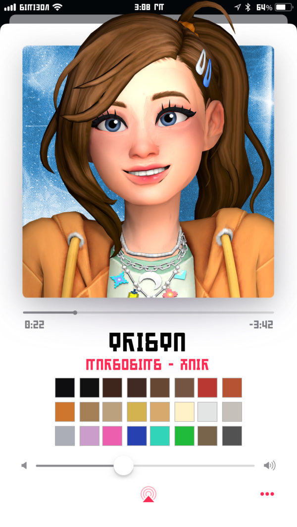 Maxis Match trista hair by simsfinds - The Sims 4 Custom Content