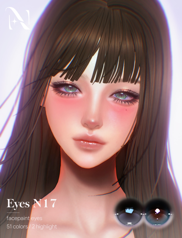 Mix 20260204 makeup set eyes by simsfinds - The Sims 4 Custom Content