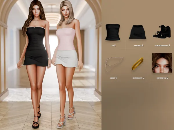 Alpha Iris Lookbook by modcollective - The Sims 4 Custom Content