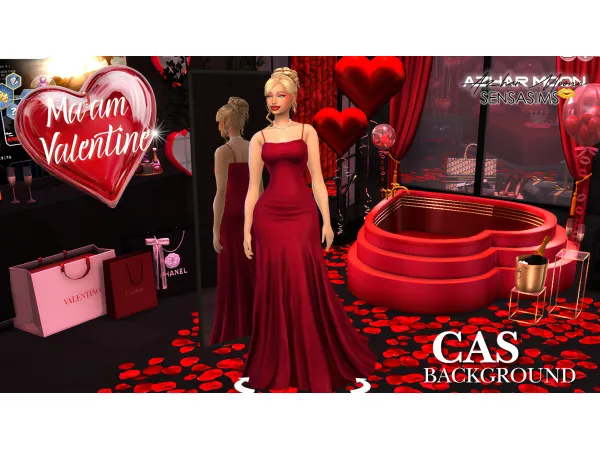 Mau2019am Valentine CAS Background Collection by [AZHARMOONN] X [SENSASIMS]