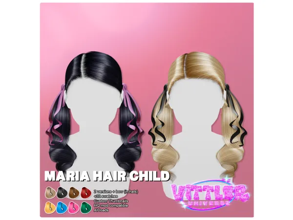 Maria Hair Child By VittlerUniverse