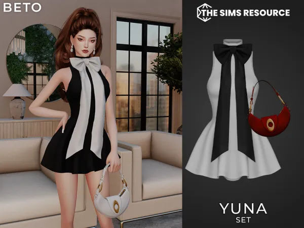 Alpha Yuna (Set) by thesimsresource - The Sims 4 Custom Content